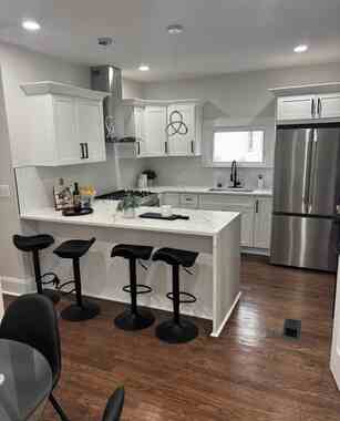 Modern kitchen renovation